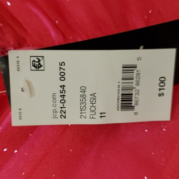 Pink Sparkle Prom or Graduation Dress - Picture 6 of 9